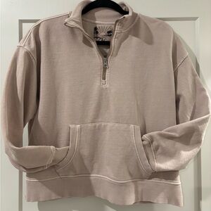 Sunwashed 1/4 zip C & C California sweatshirt